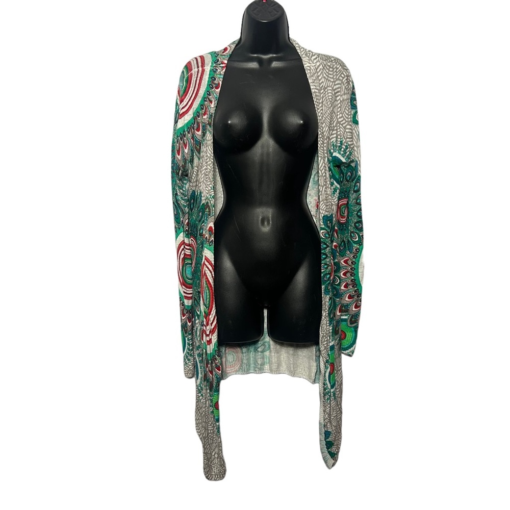 Desigual Multicolor Patterned Cardigan - Picture 4 of 7